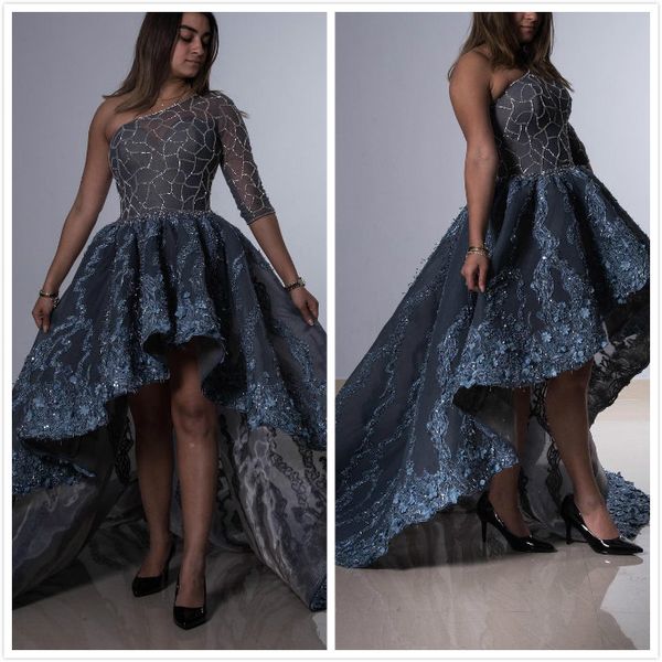 2020 arabic aso ebi navy blue luxurious evening dresses lace beaded prom dresses sheer neck formal party second reception gowns zj102, Black;red
2020 arabic aso ebi navy blue luxurious evening dresses lace beaded prom dresses sheer neck formal party second reception gowns zj102, Black;red