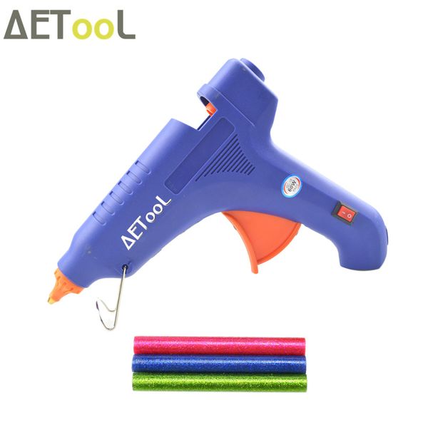 aetool 60w melt glue gun eu plug with 3pcs 11mm color glue sticks copper nozzle electric heat temperature thermal gun
aetool 60w melt glue gun eu plug with 3pcs 11mm color glue sticks copper nozzle electric heat temperature thermal gun