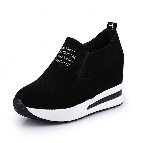 spring&autumn womens shoes height increasing sneakers tenis feminino shoes woman, Black;white
spring&autumn womens shoes height increasing sneakers tenis feminino shoes woman, Black;white