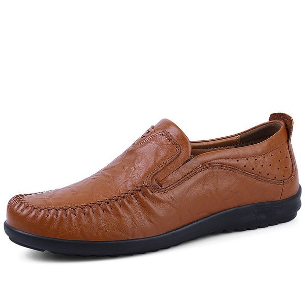 2020 men loafers genuine leather shoes black soft cow leather men casual shoes new male footwear brown slip-on %
2020 men loafers genuine leather shoes black soft cow leather men casual shoes new male footwear brown slip-on %