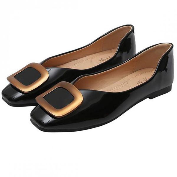 large size women shoes flat loafers buckle shoes metal lady slip on shallow single flats square toe red patent leather footwear, Black
large size women shoes flat loafers buckle shoes metal lady slip on shallow single flats square toe red patent leather footwear, Black