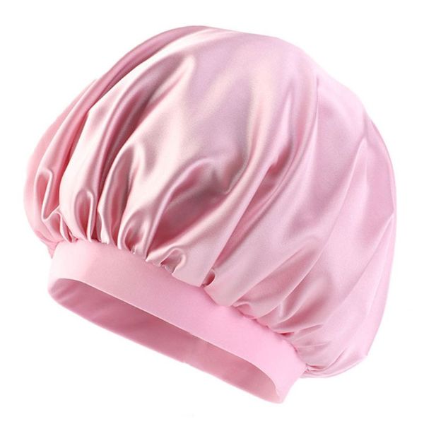 women imitation silk bonnet sleeping cap sweet solid candy color wide elastic band hairstyle head cover hair loss chemo, Yellow
women imitation silk bonnet sleeping cap sweet solid candy color wide elastic band hairstyle head cover hair loss chemo, Yellow