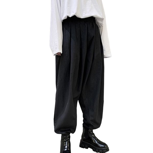 men summer thin cool casual loose harem pant male women japan korea streetwear punk gothic hip hop pant trousers broadcloth flat, Black
men summer thin cool casual loose harem pant male women japan korea streetwear punk gothic hip hop pant trousers broadcloth flat, Black