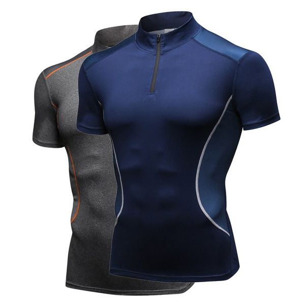 casual short sleeve quick-drying breathable bottoming shirt stand collar men t-shirt sports solid color, Black;red
casual short sleeve quick-drying breathable bottoming shirt stand collar men t-shirt sports solid color, Black;red