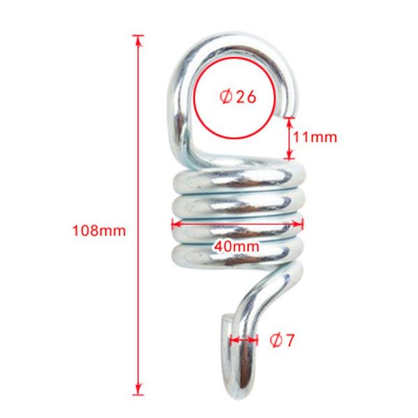 500lb weight capacity sturdy steel hammock extension spring hanging swing chair d08f
500lb weight capacity sturdy steel hammock extension spring hanging swing chair d08f