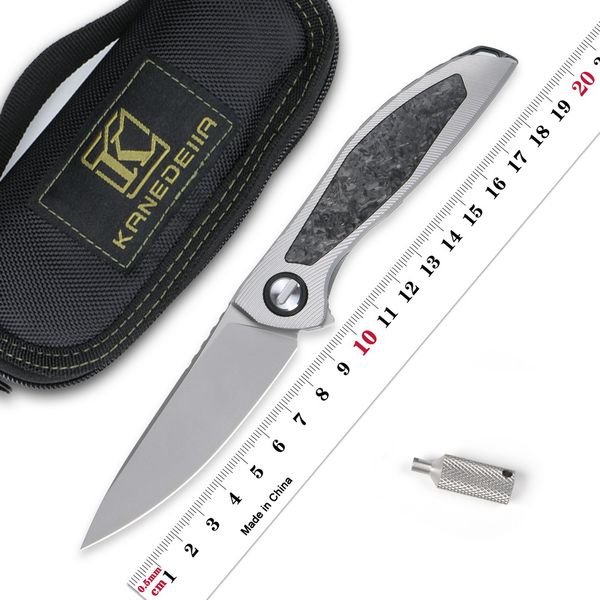 kanedeiia Flipper Folding Knife M390 blade Home Kitchen Supplies Outdoor Pocket Tactical EDC Hunting Camping Tool NeOn CD NL
kanedeiia Flipper Folding Knife M390 blade Home Kitchen Supplies Outdoor Pocket Tactical EDC Hunting Camping Tool NeOn CD NL