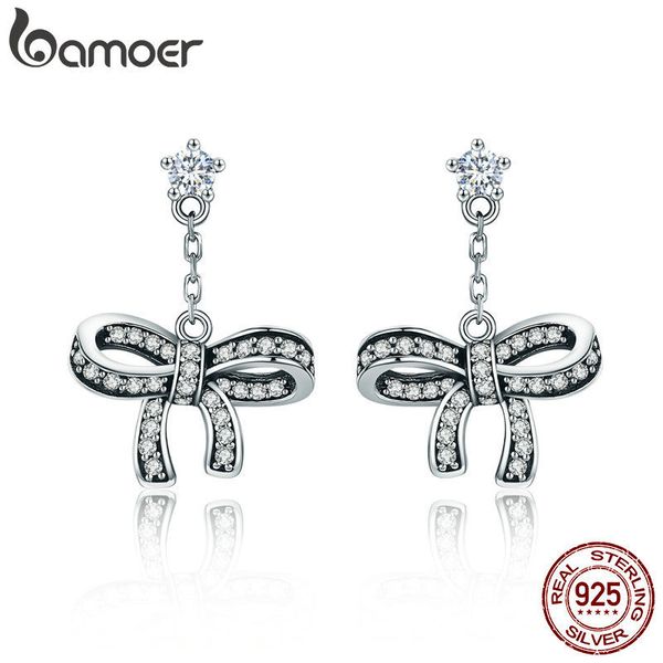 bamoer 100% 925 sterling silver sweet dazzling bowknot cz crystal stud earrings for women sterling silver jewelry gift sce403 t7190617, Golden;silver
bamoer 100% 925 sterling silver sweet dazzling bowknot cz crystal stud earrings for women sterling silver jewelry gift sce403 t7190617, Golden;silver