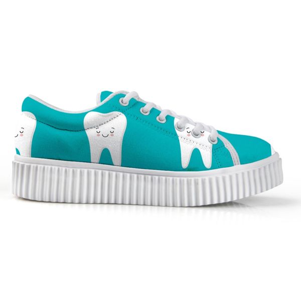 fashion tooth pattern women creepers flat shoes casual female autumn summer platform shoes breathable ladies flats, Black
fashion tooth pattern women creepers flat shoes casual female autumn summer platform shoes breathable ladies flats, Black