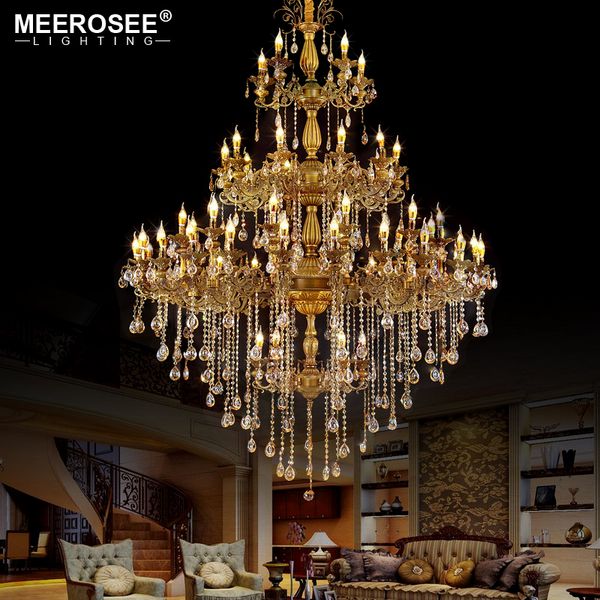 luxurious huge crystals chandelier light fixture vintage bronze lustres hanging lamp for villa l project candle pendant luminaires
luxurious huge crystals chandelier light fixture vintage bronze lustres hanging lamp for villa l project candle pendant luminaires