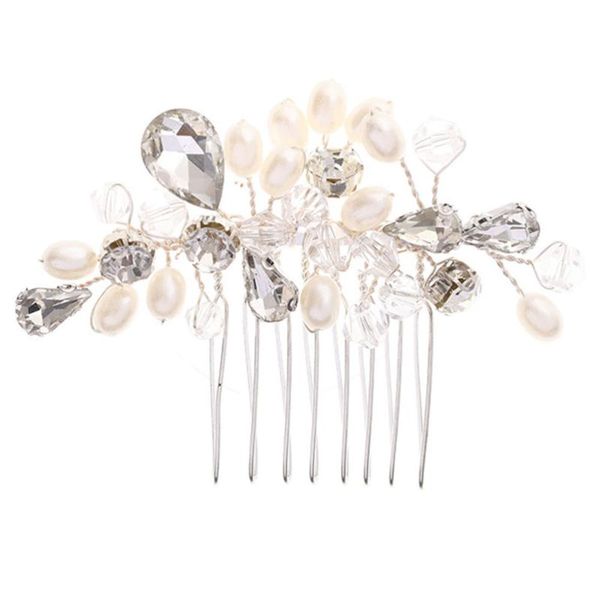 bride comb headdress crystal pearls handcraft toasting dress headdress accessories comb wedding for woman (assorted color, Golden;white
bride comb headdress crystal pearls handcraft toasting dress headdress accessories comb wedding for woman (assorted color, Golden;white