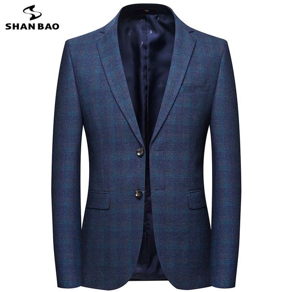 shanbao brand business casual plaid casual blazer 2019 spring new style luxury two buckle men's slim suit jacket, White;black
shanbao brand business casual plaid casual blazer 2019 spring new style luxury two buckle men's slim suit jacket, White;black