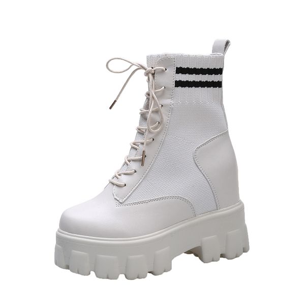 new woman shoes winter plush warm sock boots women high heels ankle boots high platform chunky sneakers zapatillas mujer, Black
new woman shoes winter plush warm sock boots women high heels ankle boots high platform chunky sneakers zapatillas mujer, Black
