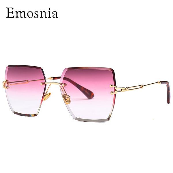 emosnia rimless square sunglasses for women transparent gradient lens metal frame uv400 sun glasses oculos de sol t200615, White;black
emosnia rimless square sunglasses for women transparent gradient lens metal frame uv400 sun glasses oculos de sol t200615, White;black