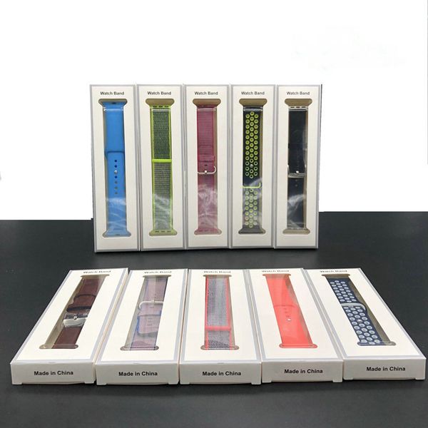 Retail package nylon univer al apple watch band box apple watch trap watchband retail package paper box
Retail package nylon univer al apple watch band box apple watch trap watchband retail package paper box