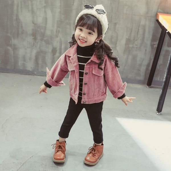 corduroy girls single layer jacket autumn and winter wear children's winter warm clothes casual compact cute clothes, Blue;gray
corduroy girls single layer jacket autumn and winter wear children's winter warm clothes casual compact cute clothes, Blue;gray