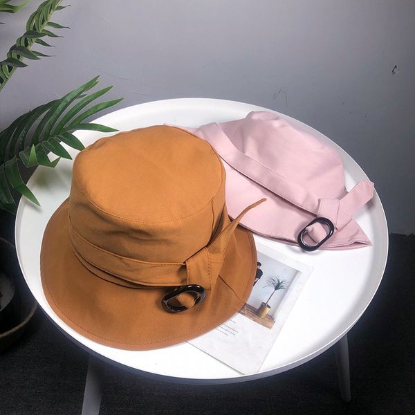 spring and summer new ladies japanese simple wild fisherman hat casual ring buckle outdoor men and women bucket sun hat beanies, Blue;gray
spring and summer new ladies japanese simple wild fisherman hat casual ring buckle outdoor men and women bucket sun hat beanies, Blue;gray