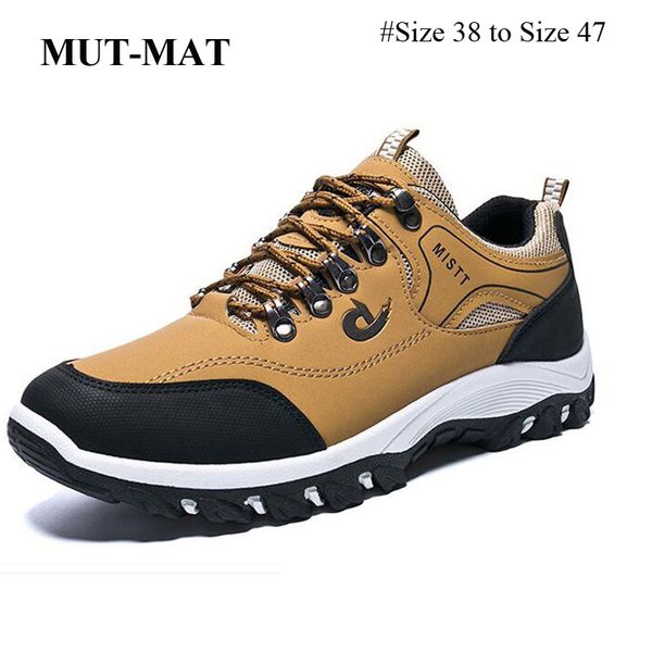 spring and autumn man sports shoes casual wearable hiking sneakers male non-slip running quality leather shoes large size 47 y200104, Black
spring and autumn man sports shoes casual wearable hiking sneakers male non-slip running quality leather shoes large size 47 y200104, Black
