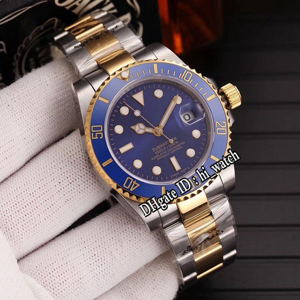new sub 116613 miyota 8215 automatic mens watch blue ceramic bezel blue dial two tone 18k yellow gold stainless steel bracelet hi_watch 29d4, Slivery;brown
new sub 116613 miyota 8215 automatic mens watch blue ceramic bezel blue dial two tone 18k yellow gold stainless steel bracelet hi_watch 29d4, Slivery;brown