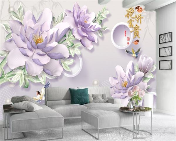 3d modern wallpaper hd 3d pink noble peony custom romantic floral interior silk mural wallpaper
3d modern wallpaper hd 3d pink noble peony custom romantic floral interior silk mural wallpaper
