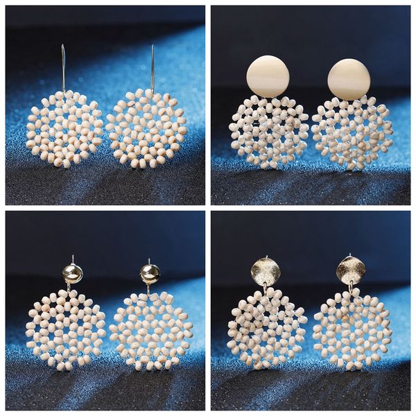 2019 ethnic wooden handmade drop earrings for women vintage geometric pendant earrings large statement jewelry, Silver
2019 ethnic wooden handmade drop earrings for women vintage geometric pendant earrings large statement jewelry, Silver