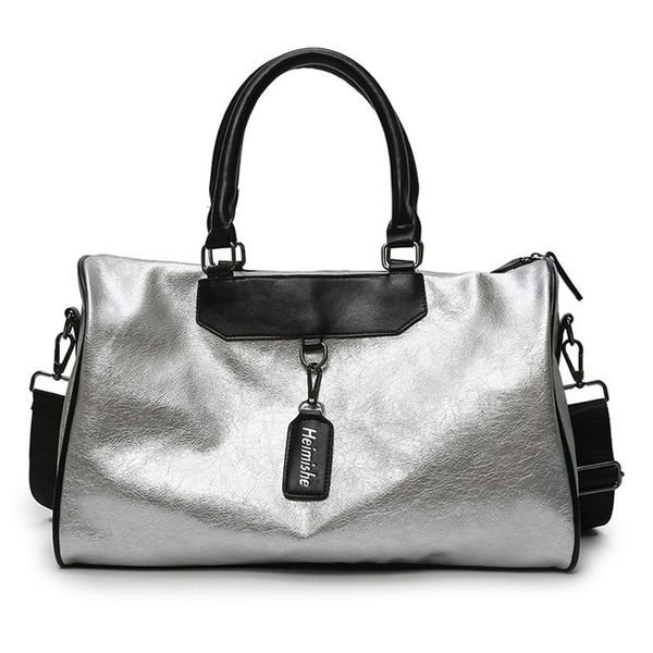pu leather handbag silver sports lady luggage bag with tag duffel gym handbag women yoga fitness sac de sport big girl b004
pu leather handbag silver sports lady luggage bag with tag duffel gym handbag women yoga fitness sac de sport big girl b004