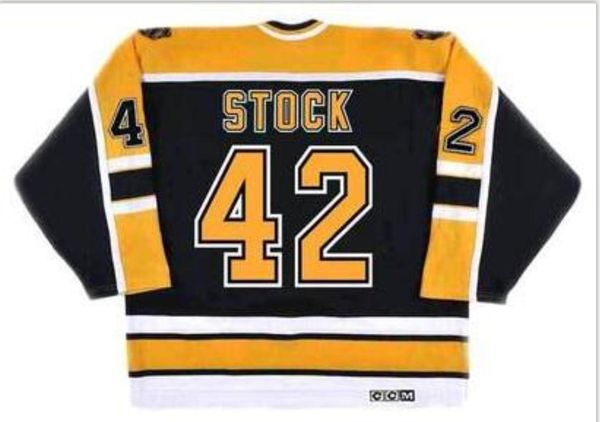custom men youth women vintage customize #42 pj stock boston bruins 2002 ccm hockey jersey size s-5xl or custom any name or number, Black
custom men youth women vintage customize #42 pj stock boston bruins 2002 ccm hockey jersey size s-5xl or custom any name or number, Black