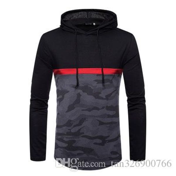 2018 осень и зима новый европейский код мужская футболка с капюшоном с длинными рукавами с капюшоном цвет соответствия мода тонкий футболка, White;black
2018 осень и зима новый европейский код мужская футболка с капюшоном с длинными рукавами с капюшоном цвет соответствия мода тонкий футболка, White;black