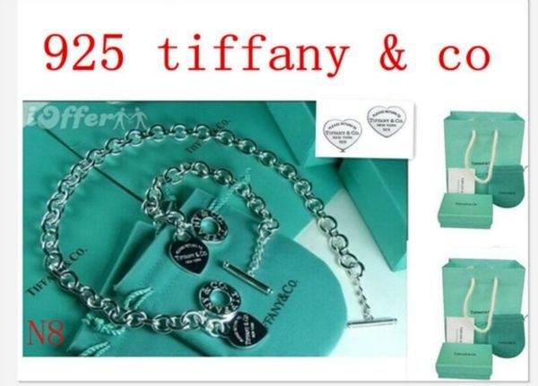2019 new women 925 sterling silver jewelry necklace and bracelet + earring original packaging gift boxes set with box ing
2019 new women 925 sterling silver jewelry necklace and bracelet + earring original packaging gift boxes set with box ing