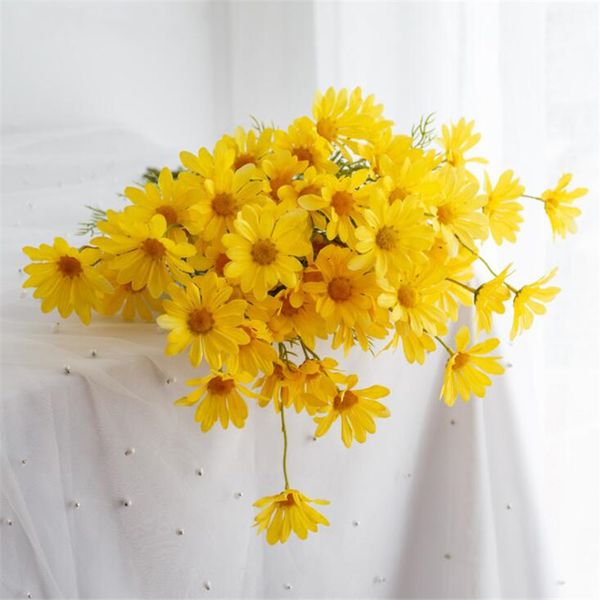 small daisy artificial bouquet chamomile living room decoration wedding home party fake flower decoration p props
small daisy artificial bouquet chamomile living room decoration wedding home party fake flower decoration p props