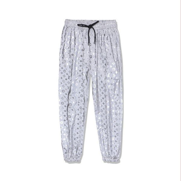 vl mens designer pants trend brand boutique harem pants reflective logo european american street hip hop fashion casual wild trousers, Black
vl mens designer pants trend brand boutique harem pants reflective logo european american street hip hop fashion casual wild trousers, Black