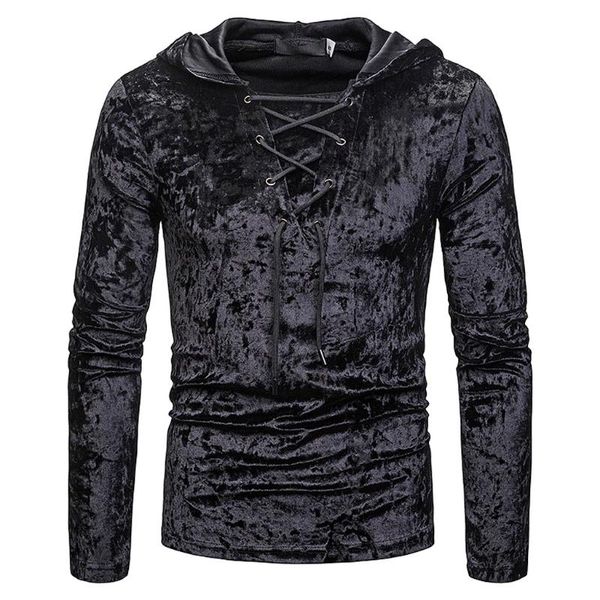 men's golden velvet hooded sweatshirt cover rope men casual pure color pullover velour hoodie long sleeve sweatershirt #thy, Black
men's golden velvet hooded sweatshirt cover rope men casual pure color pullover velour hoodie long sleeve sweatershirt #thy, Black