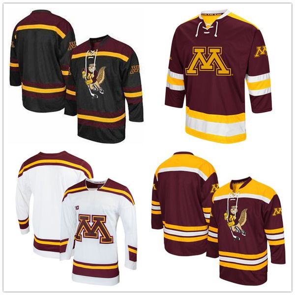 custom men's ncaa minnesota golden gophers hockey jerseys casey mittelstadt tyler sheehy sampo ranta mat robson embroidered any name nu, Black
custom men's ncaa minnesota golden gophers hockey jerseys casey mittelstadt tyler sheehy sampo ranta mat robson embroidered any name nu, Black