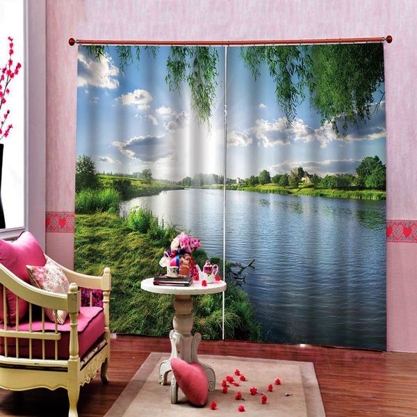modern custom 3d curtains small fresh and simple style fresh green scenery curtains thick shading windproof blackout curtain
modern custom 3d curtains small fresh and simple style fresh green scenery curtains thick shading windproof blackout curtain