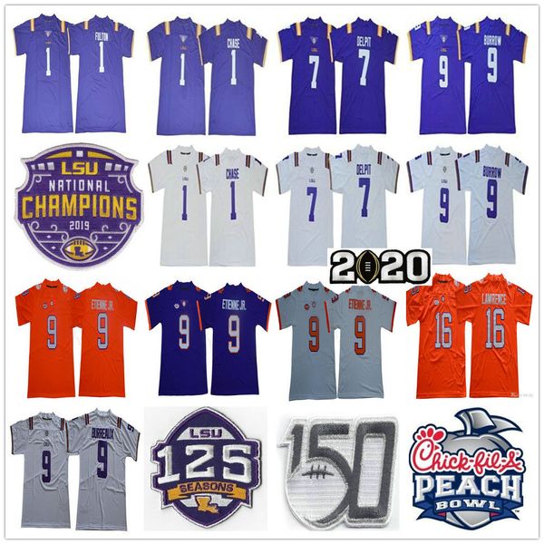 ncaa 2020 lsu tigers champions college #9 joe burrow burreaux 1 jamarr chase clemson tigers 9 travis etienne jr. 16 trevor lawrence jerseys, Black;red
ncaa 2020 lsu tigers champions college #9 joe burrow burreaux 1 jamarr chase clemson tigers 9 travis etienne jr. 16 trevor lawrence jerseys, Black;red