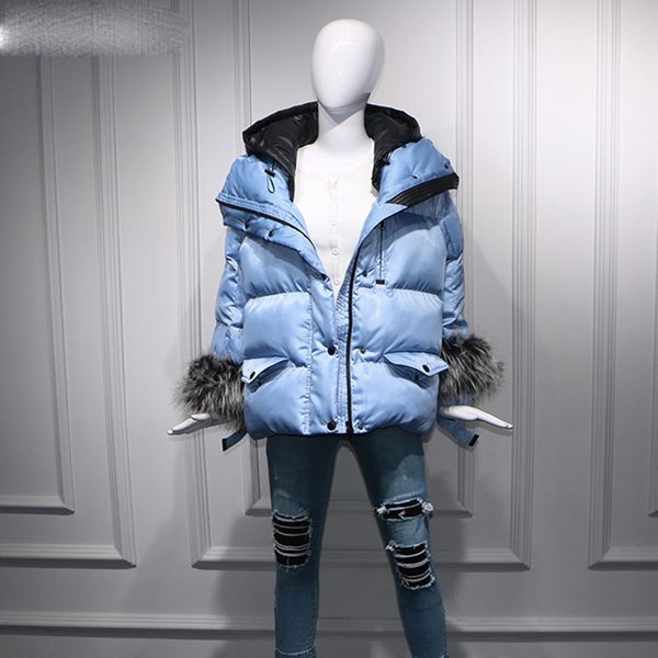 Сплошной цвет вскользь ветровки пальто с капюшоном Хлопок Дикой Моды Толстых вет
Сплошной цвет вскользь ветровки пальто с капюшоном Хлопок Дикой Моды Толстых вет