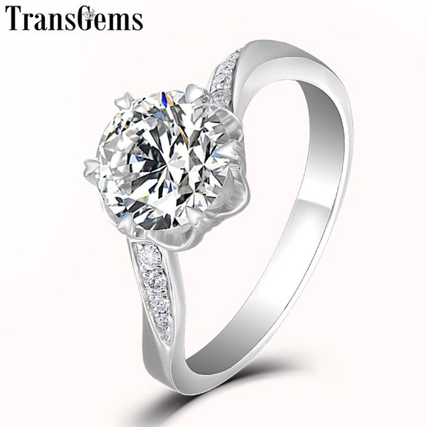 transgems trendy center 2ct 8mm f color moissanite 14k 585 white gold engagement ring for women wedding anniversary gift y19032201, Slivery;golden
transgems trendy center 2ct 8mm f color moissanite 14k 585 white gold engagement ring for women wedding anniversary gift y19032201, Slivery;golden
