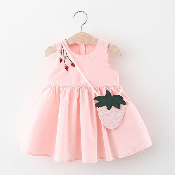 2020 summer strawberry bag girls shoulders embroidered strawberry dress, Red;yellow
2020 summer strawberry bag girls shoulders embroidered strawberry dress, Red;yellow