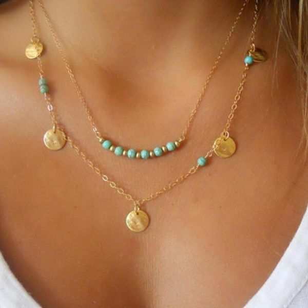 мода многослойные круглый вафельные turquoise ожерелье сплава металла из бисера очаровательная choker цепи ожерелье женщин ювелирные подарки, Silver
мода многослойные круглый вафельные turquoise ожерелье сплава металла из бисера очаровательная choker цепи ожерелье женщин ювелирные подарки, Silver
