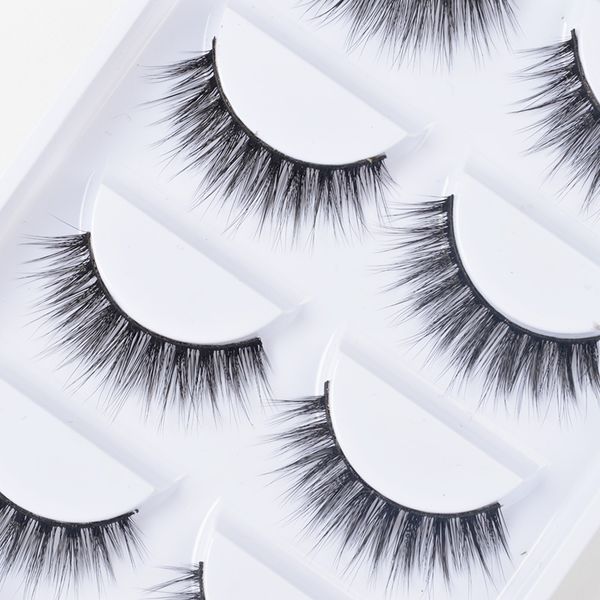 new 5 pairs 100% real fake mink eyelashes 3d natural false eyelashes 3d mink lashes soft eyelash extension makeup kit cilios
new 5 pairs 100% real fake mink eyelashes 3d natural false eyelashes 3d mink lashes soft eyelash extension makeup kit cilios