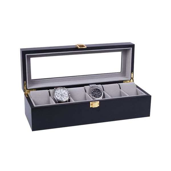 6 grids watch box storage showing watches display storage box case tray zippere travel jewelry watch collector case, Black;blue
6 grids watch box storage showing watches display storage box case tray zippere travel jewelry watch collector case, Black;blue