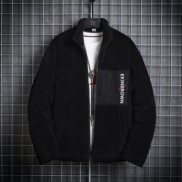mens new fashion casual lamb cashmere loose button long sleeve keep warm coat force male army motorcycle coats y12.7, Black
mens new fashion casual lamb cashmere loose button long sleeve keep warm coat force male army motorcycle coats y12.7, Black