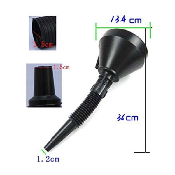 pour oil tool car motorcycle truck vehicle plastic filling funnel with soft pipe spout petrol diesel
pour oil tool car motorcycle truck vehicle plastic filling funnel with soft pipe spout petrol diesel