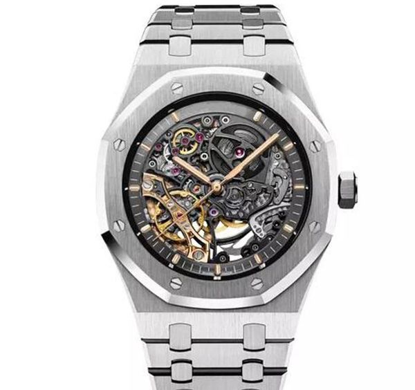 limited royal oak double balance wheel openworked watches stainless steel black dial 15407 watch 41mm mens wristwatch, Slivery;brown
limited royal oak double balance wheel openworked watches stainless steel black dial 15407 watch 41mm mens wristwatch, Slivery;brown
