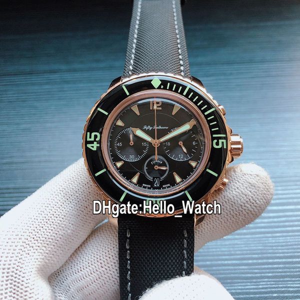 new fifty fathoms 50 fathoms 5085f-3630-52a chronographe flyback miyota quartz chronograph mens watch black dial rose gold case nylon strap, Slivery;brown
new fifty fathoms 50 fathoms 5085f-3630-52a chronographe flyback miyota quartz chronograph mens watch black dial rose gold case nylon strap, Slivery;brown