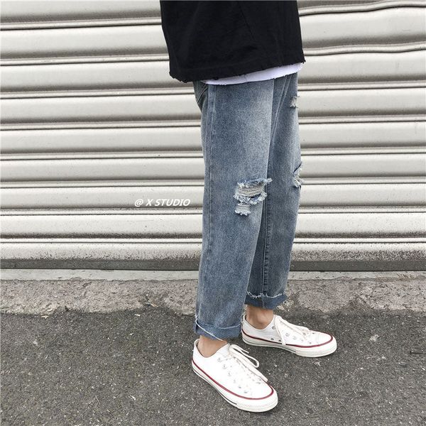 ins new mens korean fashoins harem blue jeans pants 2020 vintage straight pants harajuku jeans baggy belt denim
ins new mens korean fashoins harem blue jeans pants 2020 vintage straight pants harajuku jeans baggy belt denim
