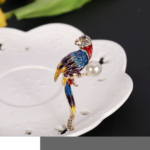 parrot brooch girl coat painted pin cardigan europe and america cute decorative glaze clothes accessories, Gray
parrot brooch girl coat painted pin cardigan europe and america cute decorative glaze clothes accessories, Gray