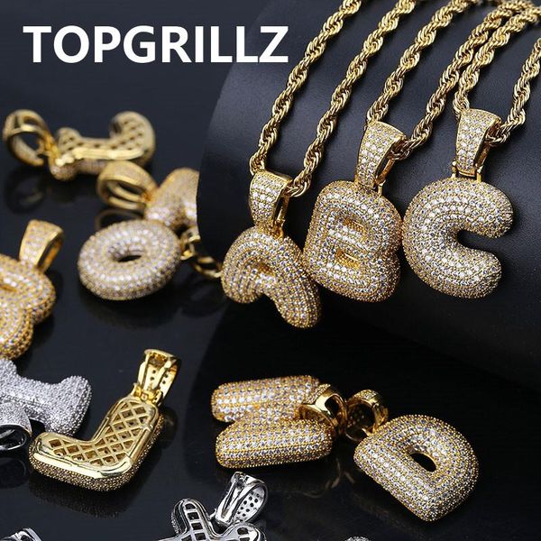 rillz a-z custom bubble letters pendant for men n women micro pave cubic zircon diy hip hop necklace with rope chain, Silver
rillz a-z custom bubble letters pendant for men n women micro pave cubic zircon diy hip hop necklace with rope chain, Silver