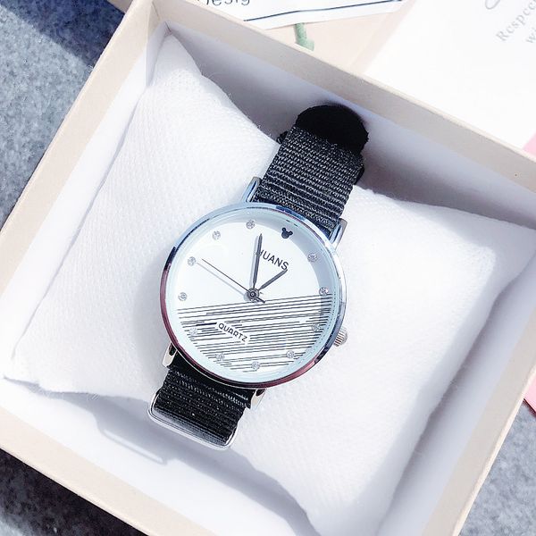 2019 new fshion quartz watches women canvas nylon strap watches female crystal simple casual wristwatches montre femme 5 colour, Slivery;brown
2019 new fshion quartz watches women canvas nylon strap watches female crystal simple casual wristwatches montre femme 5 colour, Slivery;brown
