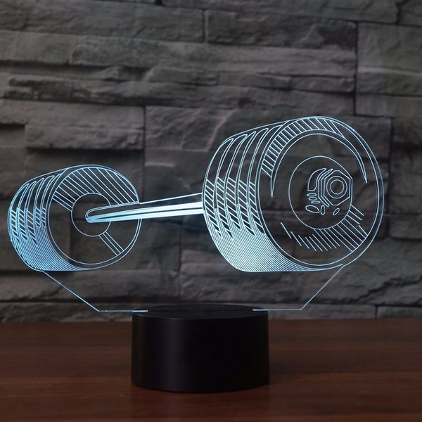 7 colors change 3d led barbell shape night light usb weightlifting table lamp bedroom bedside decor gifts lampara sleep lighting
7 colors change 3d led barbell shape night light usb weightlifting table lamp bedroom bedside decor gifts lampara sleep lighting