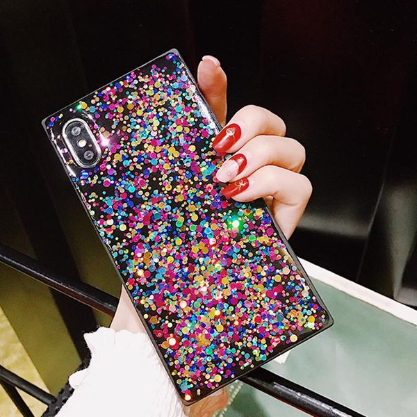 kerzzil luxury square shining powder shockproof case for iphone x xr xs max colorful glitter soft tpu cover for iphone 7 8 plus
kerzzil luxury square shining powder shockproof case for iphone x xr xs max colorful glitter soft tpu cover for iphone 7 8 plus